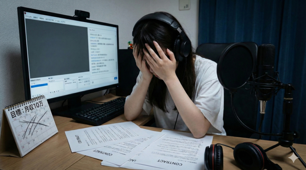 ライバー事務所を辞めたいと感じたときに最初に整理すること