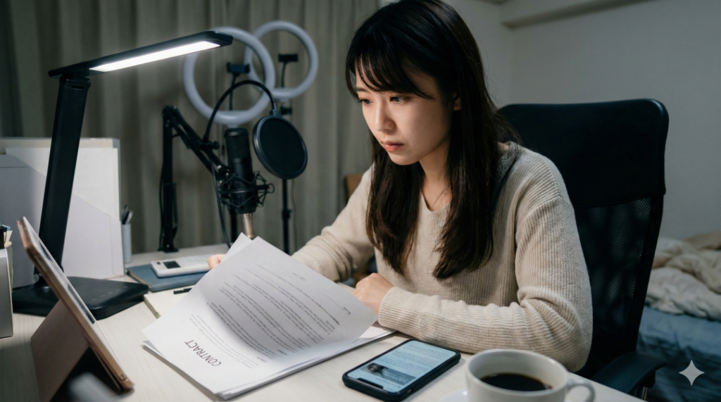 ライバー事務所を辞める判断基準